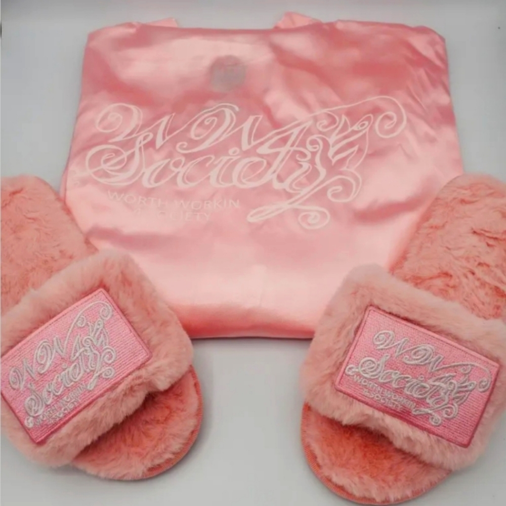 Satin Robes & Slippers